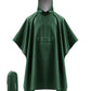 Hooded Rain Poncho Packable Waterproof Unisex Raincoat with Pocket