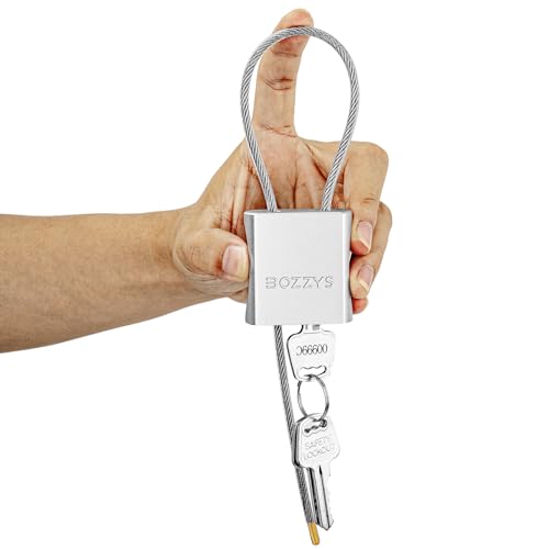 Cable Padlock with 3 Keys