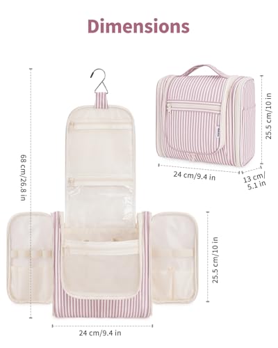 Large Hanging Travel Toiletry Bag for Women