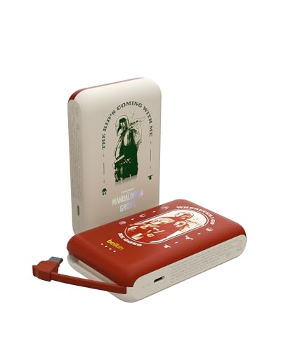 Disney Mandalorian and Grogu 10000mAh 20W USB C Power Bank Charger