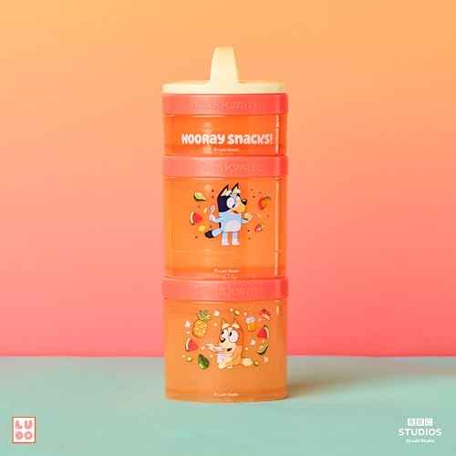 Bluey Stackable Snack Containers for Babies