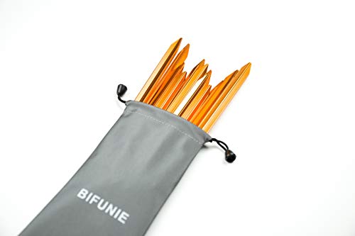 Aluminum Alloy Tent Stakes Pegs (12 Count)