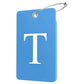 2 Pack Initial Luggage Tags for Suitcases Airplane Travel Essentials (2 Count)