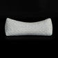Buckwheat Neck Support Pillow Cervical Neck Cylinder Bolster Pillow Neck Pain Relief Breathable Comfortable for Back and Side Sleepers Round Pillows for Lunch Break Gray