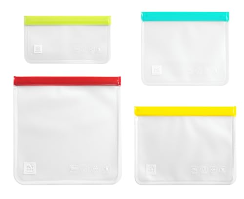 12 Pack Variety Reusable Food Storage Bags (12 Count)