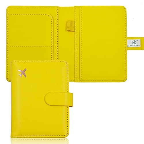 Premium Leather Passport Holder Covers Case