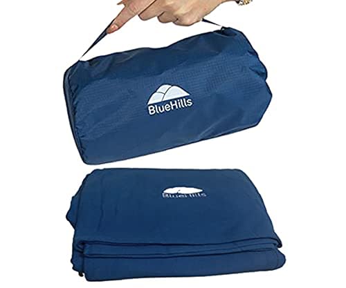 Premium Ultra Compact Travel Blanket Pillow Airplane