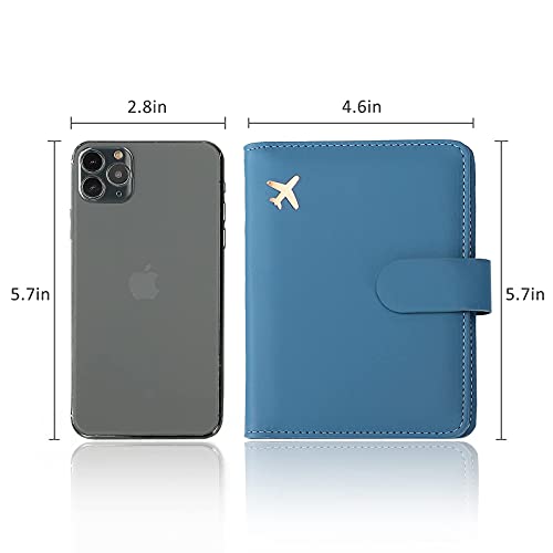 Premium Leather Passport Holder Covers Case