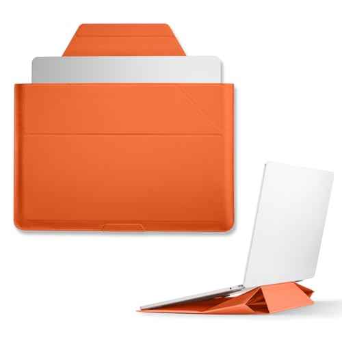 Laptop Carry Sleeve with Stand &Smart Storage for 13" Laptop for Work