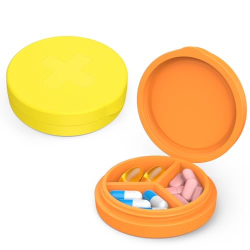 2 Pack Small Pill Box