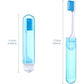 2 Pcs Travel Toothbrush Mini Foldable with Case