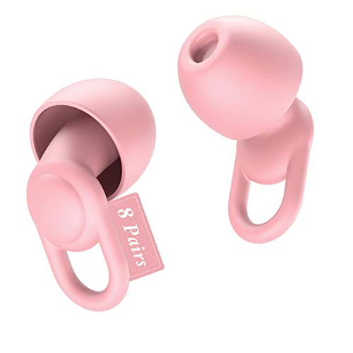 Silicone Reusable Soft Comfortable Earplugs for Sleeping