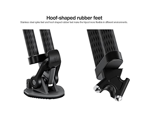 LVC 193C Carbon Fiber Twin Leg Video Tripod+BV