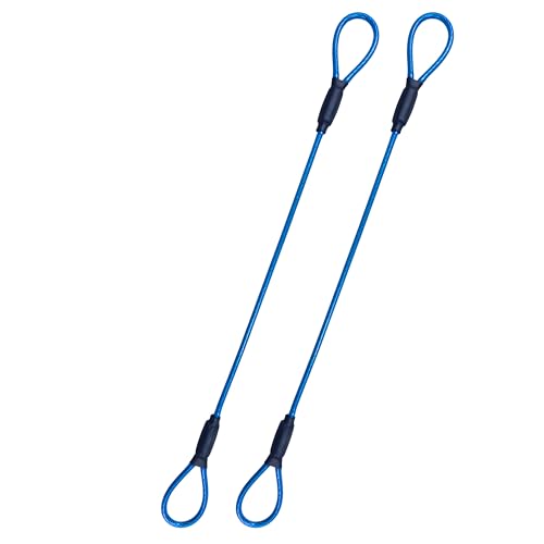 3.3mm Steel Wire Rope Outdoor Travel Security Cable Lock (4 Foot)