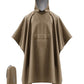 Hooded Rain Poncho Packable Waterproof Unisex Raincoat with Pocket