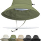 Sun Hats for Women UV Protection Wide Brim Hat with Ponytail Hole
