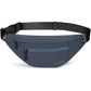 Large Fanny Pack for Men Women Sling Bag with 4
