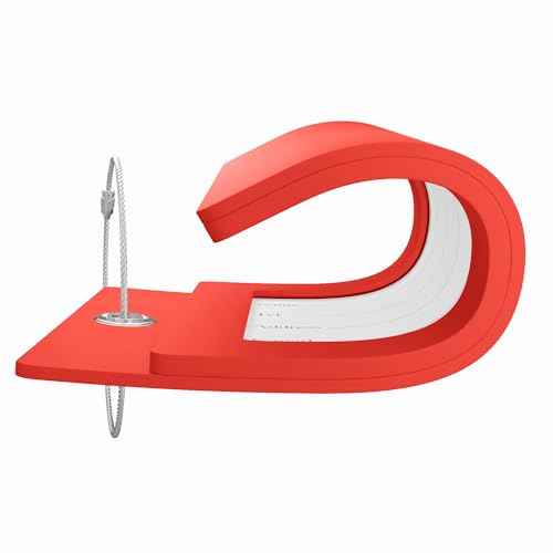 2 Pack Initial Luggage Tags for Suitcases Airplane Travel Essentials (2 Count)