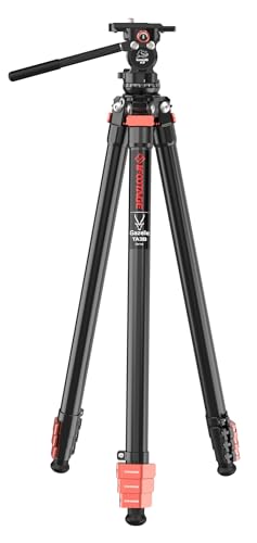 Gazelle TA3B+Komodo K3 Aluminum Camera Tripod with Fluid Head