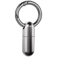 Titanium Keychain Pill Holder Waterproof Lightweight Portable Pocket Mini Pill Case for Emergency Medicine Travel Fits Daily Purse Wallet Small Pill Box Containers