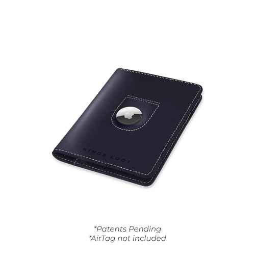 Passport Wallet with AirTag Holder