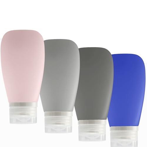 Travel Bottles for Toiletries (4 Count)