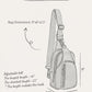 Sling Bag with Adjustable Straps Crossbody Chest Bag Lightweight Small Backpack for Casual Outdoor Traveling Hiking
