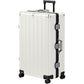 Zipperless Luggage 28inch Checked Hard Shell Suitcases with Wheels