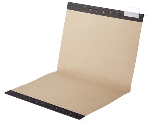 Hanging File Folders with Adjustable Tabs for Document Organization (25 Count)