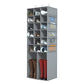 18+2 Section Hanging Shoe Organizer with Side Pockets