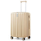 24 Inch Expandable Medium Checked Luggage with 8 Spinner Wheels