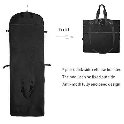 66" Versatile Travelling bags Wedding Dress Travel Garment Bag Tri
