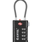 TSA Approved Luggage Locks with Search Alert Indicator