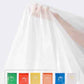 Disposable Adult Rain Ponchos Clear Emergency Raincoat (6 Count)