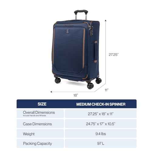 Crew Classic Softside Checked Luggage