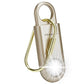 130db Personal Safety Alarm with Ultra Bright Strobe Light. Gold