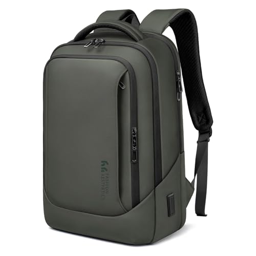 Laptop Backpack for Men for 17.3 Inch Computer Bag with USB A&C Charger
