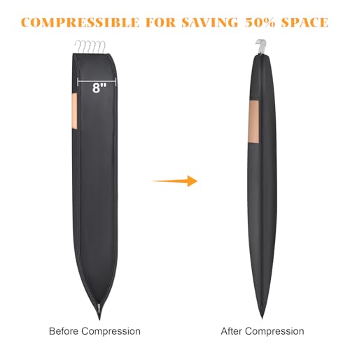Compression Hanging and Space Saving Garment Bag