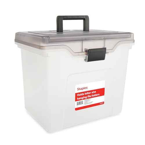 File Box Portable Storage Tote