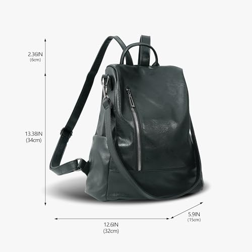 Women Backpack Purse PU Leather Anti