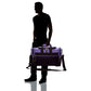 Blank Duffle Bag Duffel Bag in Black and Purple Gym Bag