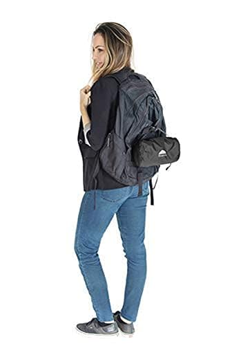 Ultra Compact Travel Blanket Pillow Airplane Warm Portable Black