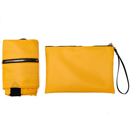Large Capacity Foldable Tote Bag With Zipper