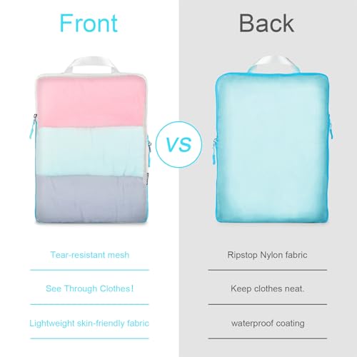 Compression Packing Cubes for Suitcase (7 Count)