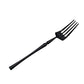 20 piece Black Flatware Set 304 Stainless Steel Fork Spoon Cutlery Luxury Mirror Polished Silverware (4 Count)