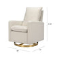 Cali Pillowback Swivel Glide in Boucle