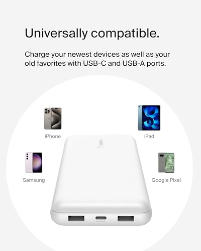 20000mAh 15W 3 Port Power Bank