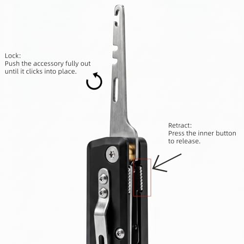 12-in-1 Folding Fishing Pliers, Compact Saltwater Fishing Tool with Braid Cutter, Hook Remover, Split Ring Opener, Stainless Steel Fishing Gear Gift for Men