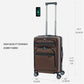 Carry On Luggage 22x14x9 Airline Approved 20 Inch Suitcases