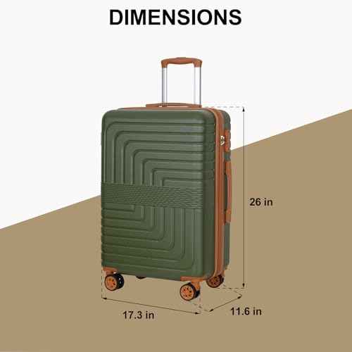 26" Medium Checked Luggage